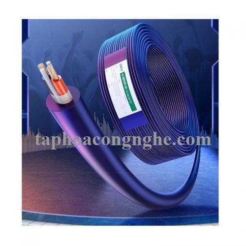 Ugreen 80164 100m 2c x 1.5mm² Cuộn cáp âm thanh HiFi ngoài trời dùng cho sân khấu av159 30080164